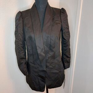 NWT DKNY neon sunrise black blazer size‎ 2